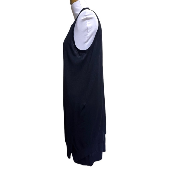 Alexander Wang Merino Wool Black Split Dress - Picture 5 of 9